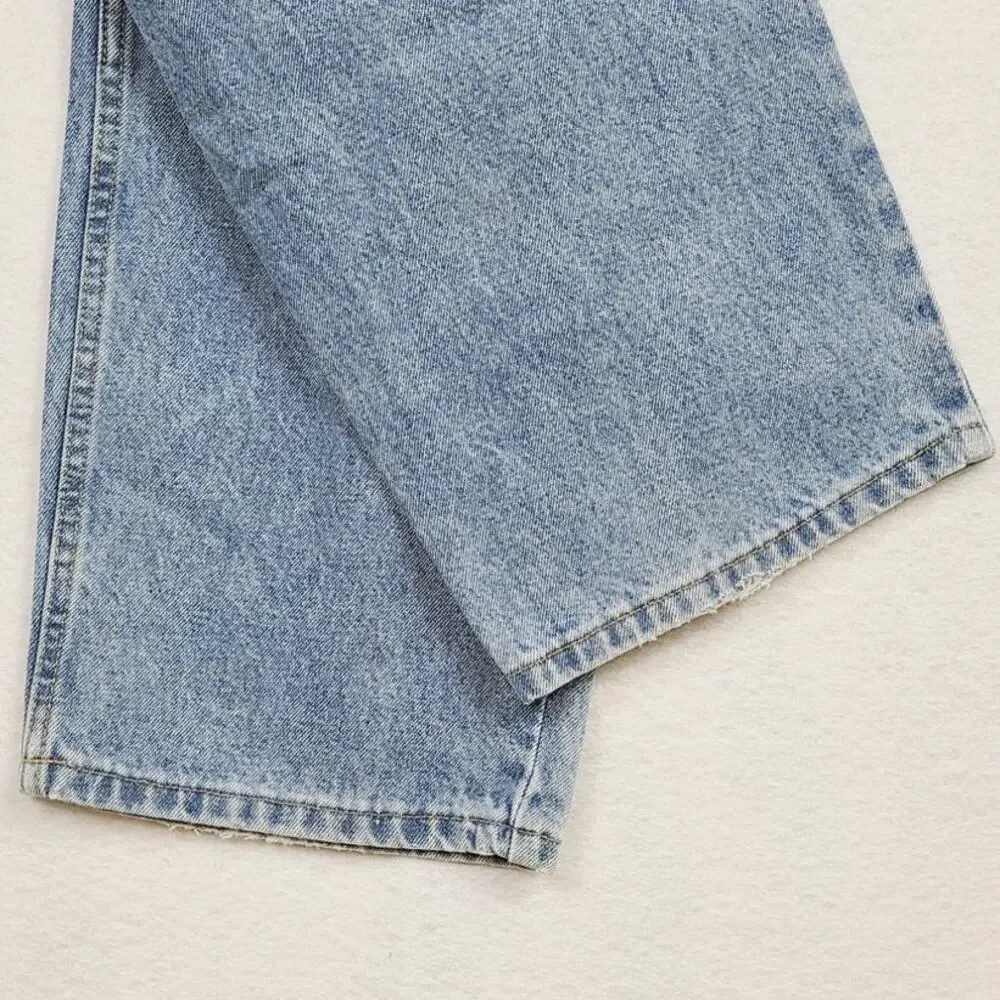 Member's Mark Classic Straight Leg, Light Wash Jeans, Men Size 38/30, PRE-OWNED